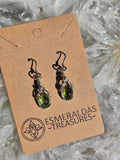 Peridot earrings