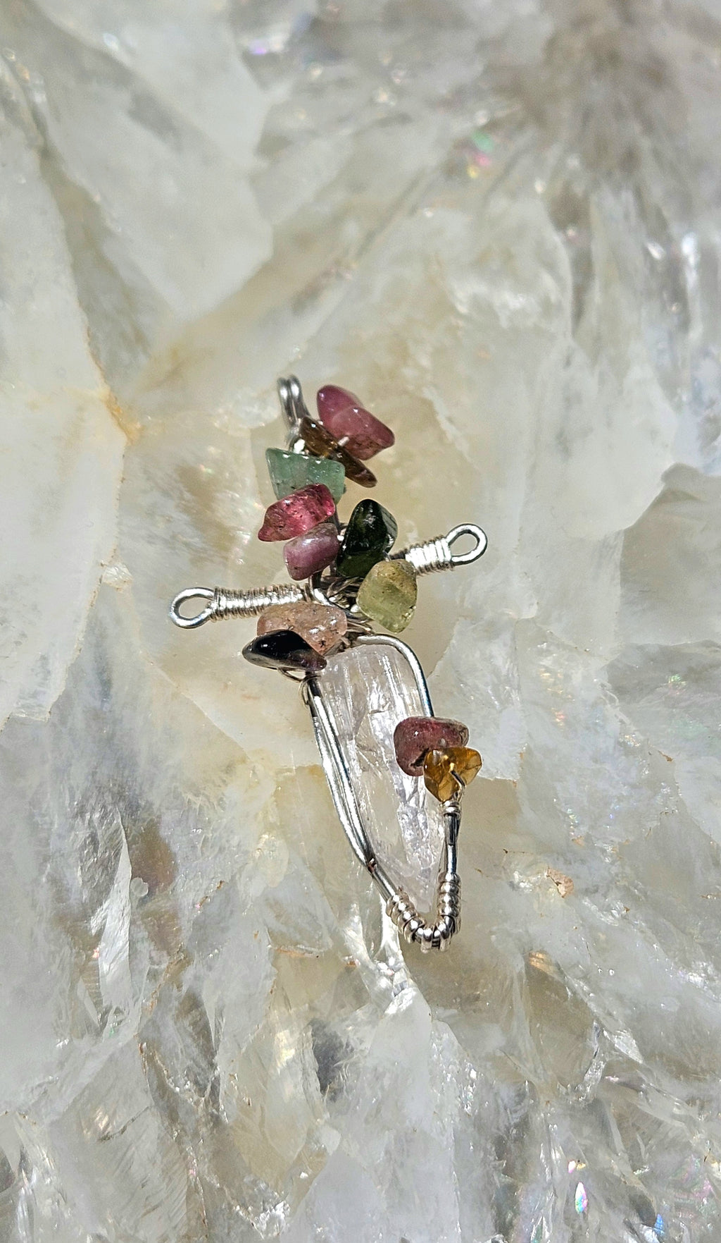 Overgrown Garden sword pendant
