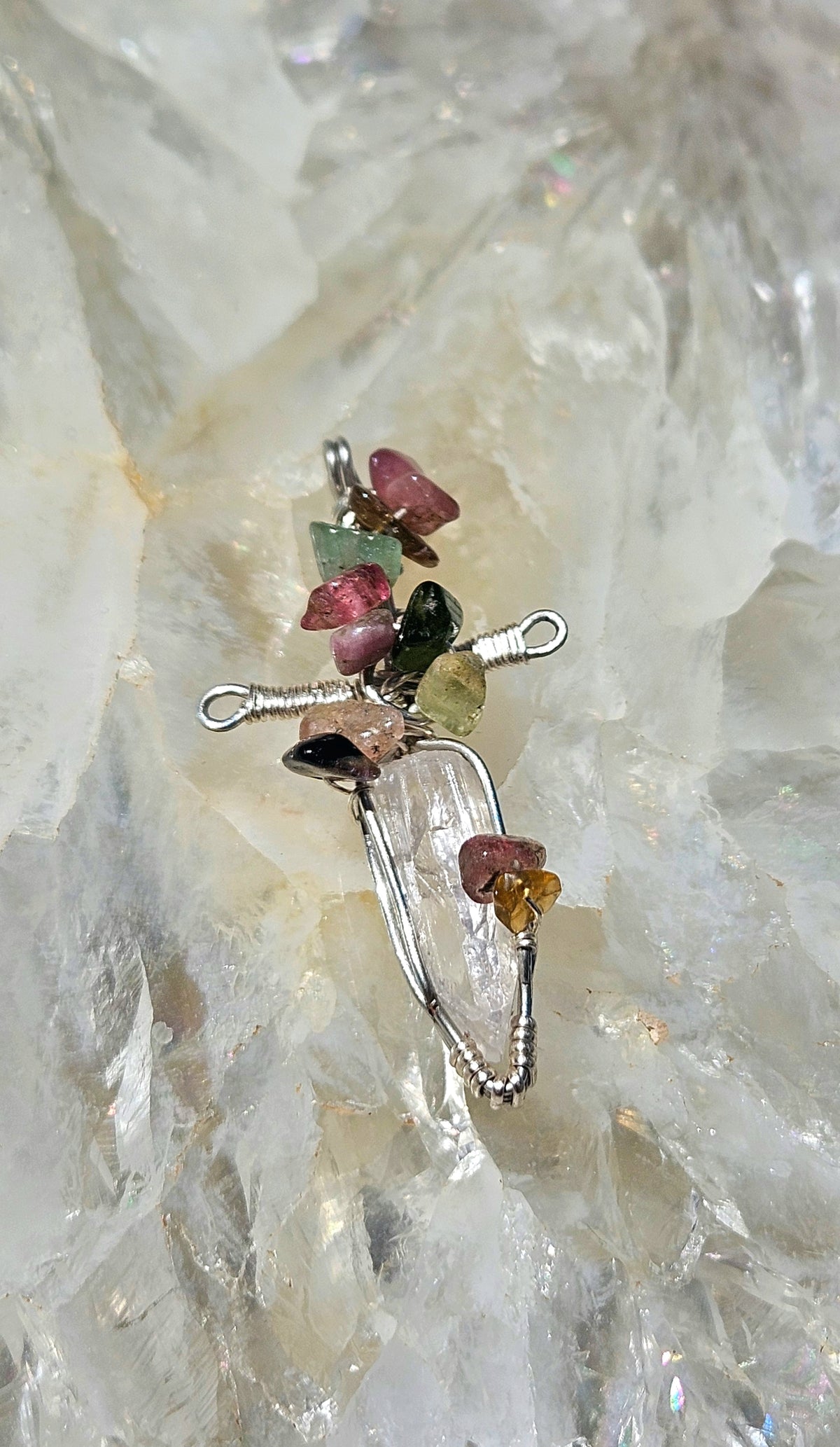 Overgrown Garden sword pendant