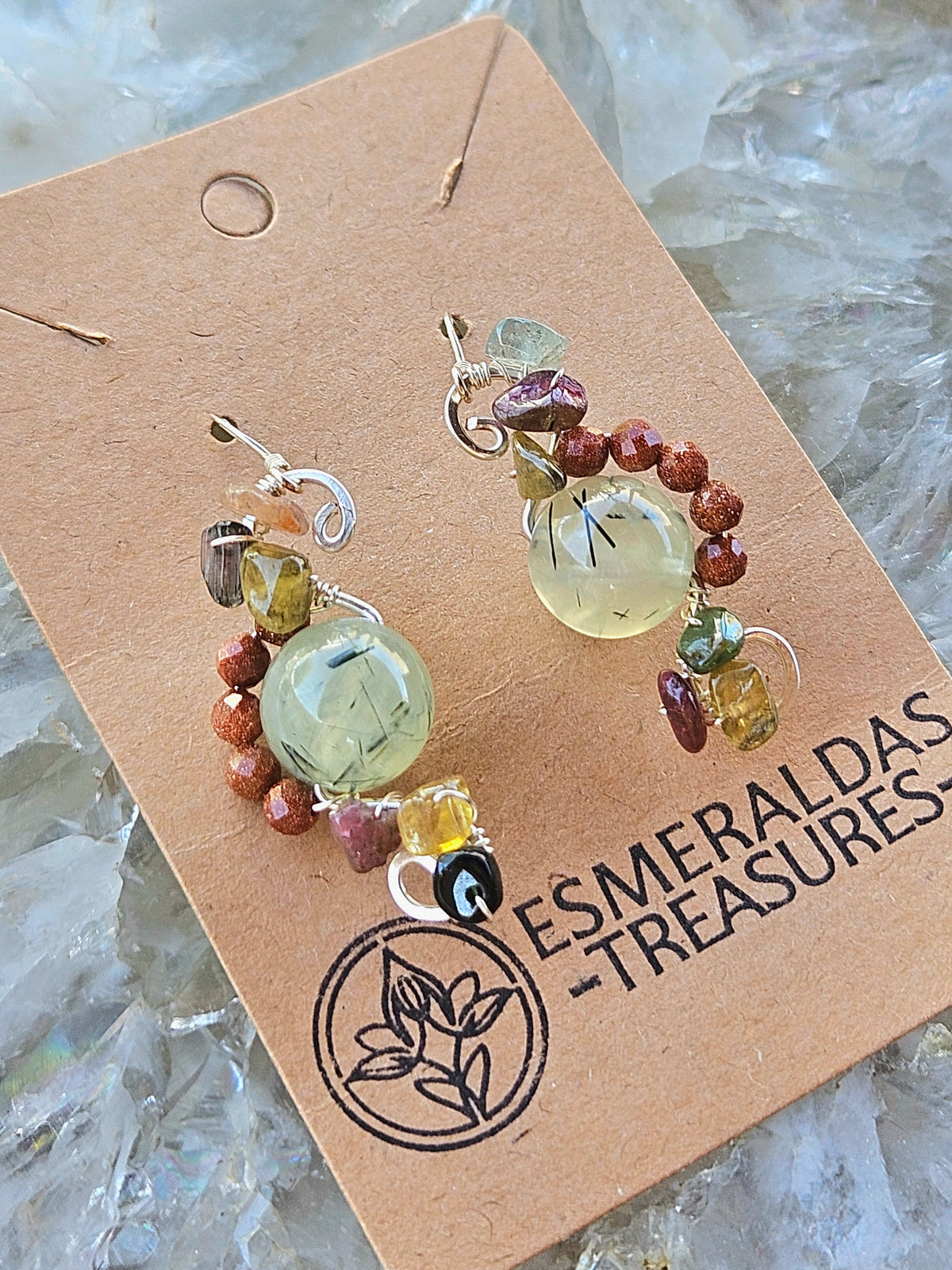 Overgrown Garden earrings