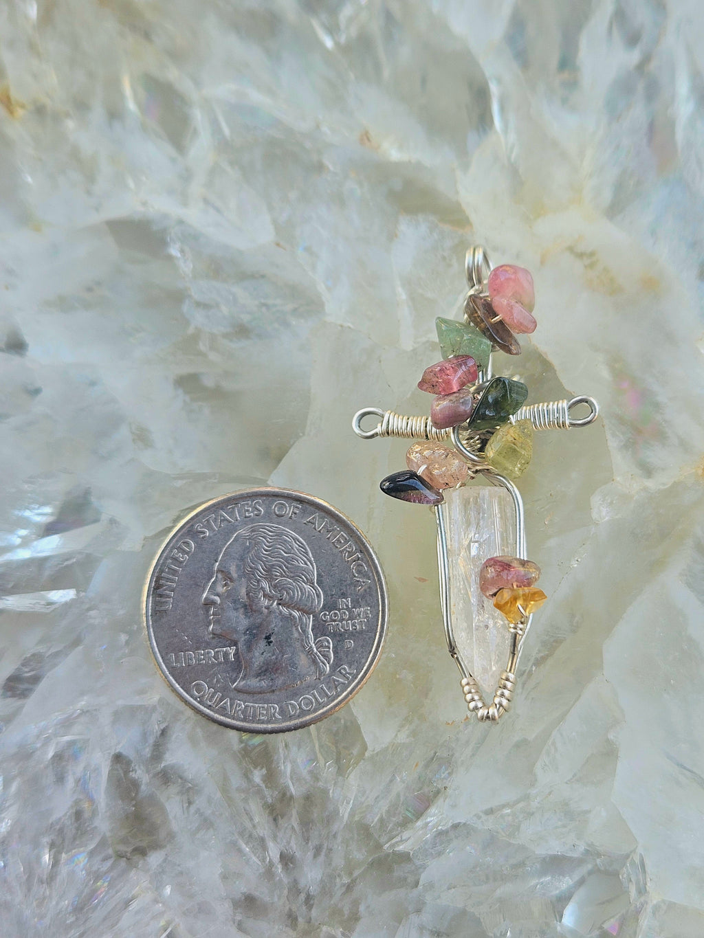 Overgrown Garden sword pendant
