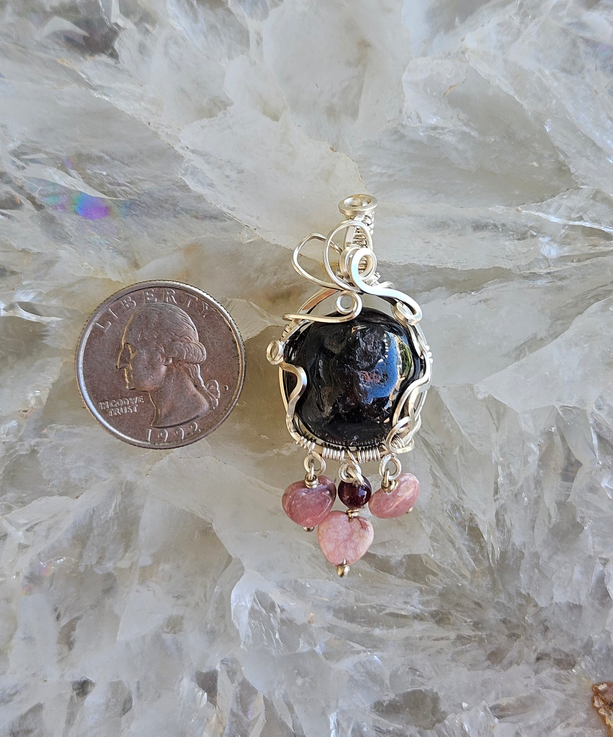 Garnet pendant