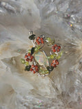 Overgrown Garden opal pendant