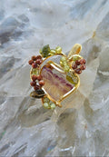 Overgrown Garden butterfly pendant
