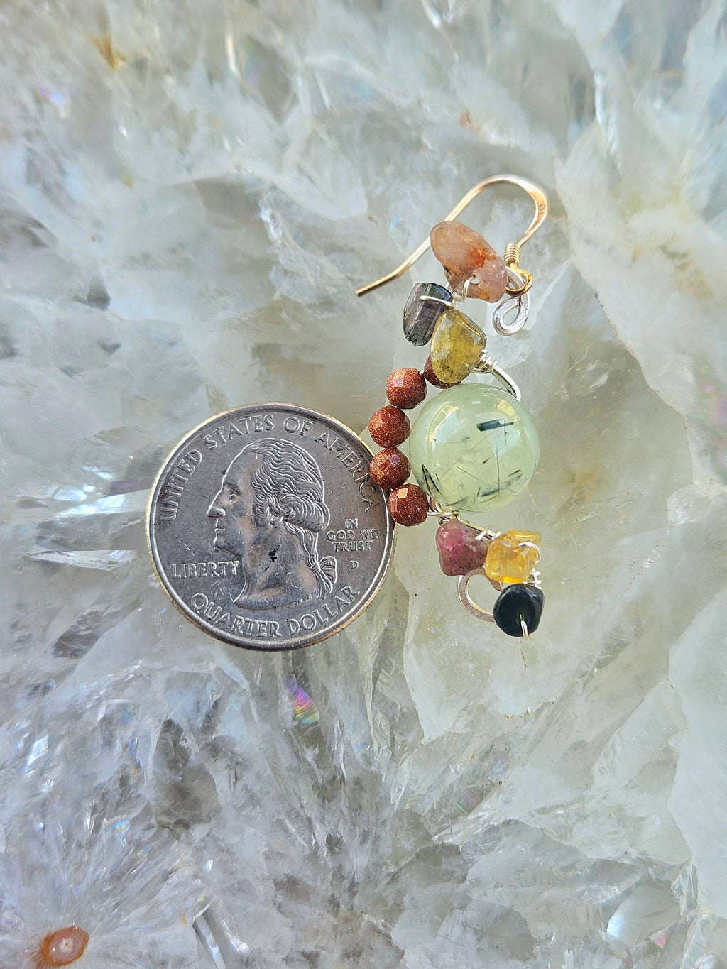 Overgrown Garden earrings
