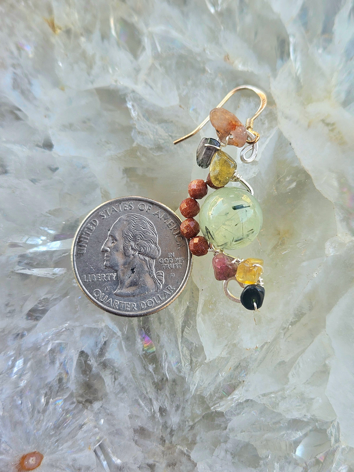 Overgrown Garden earrings