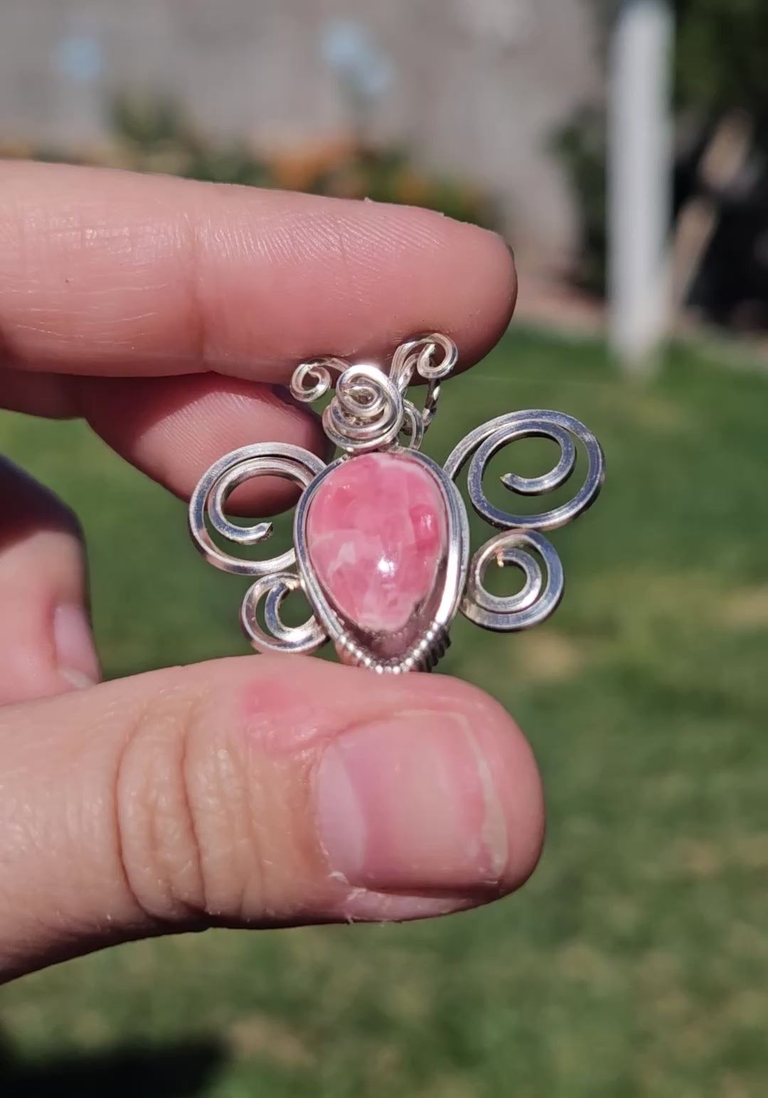 Butterfly pendant