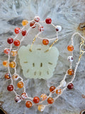 Overgrown garden necklace